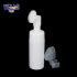 Pure White Color 200ml Pet Foaming Spray Bottles with Soft Brush