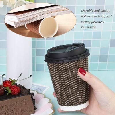 Compostable Biodegradable PLA Bamboo Coffee Paper Cups Plastic Free
