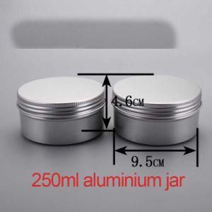 250g Hand/ Body Cream Aluminium Screw Cap Container/Jar/Cans