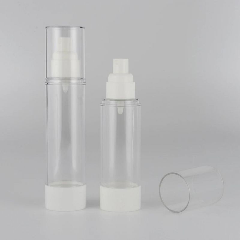 Ready to Ship 5ml 10ml 12ml 15ml Mini Atomizer White Head Mist Airless Spray Bottle Packaging Cosmetic Airless Pump Bottle