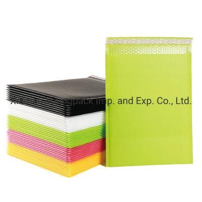Personalized Lightweight Custom Printed Matte Black Poly Bubble Padded Mailers