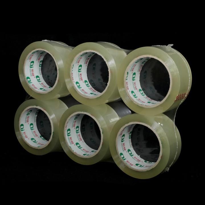 Silent No Bubble Crystal Super Clear BOPP Packing Tape for Carton Packaging with ISO 9001