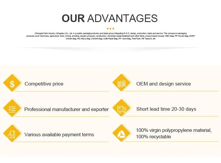 25kg 40kg 50kg PP Woven Valve Bag Ad Star Polypropylene Woven Cement Putty Powder Packaging Bag with Valve