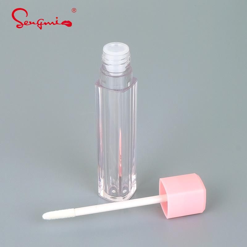 Hot Selling Cute Pink Cosmetic Lipgloss Container Lip Gloss Tubes