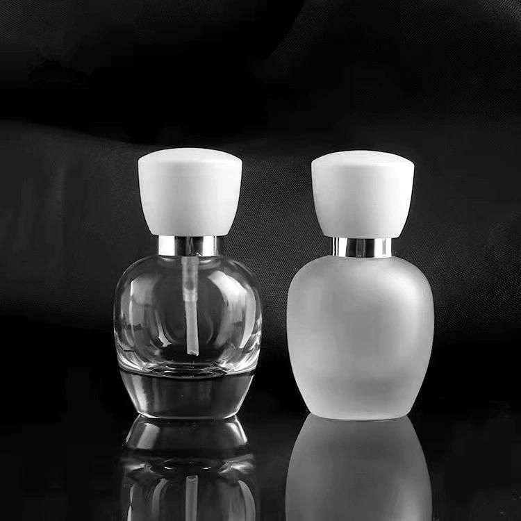 40ml 50ml Dumpling Shaped Liquid Foundation Glass Bottle Serum Glassware Emulsion Dropper Essence Glass Container Moisturizer Cream Cosmetic Case