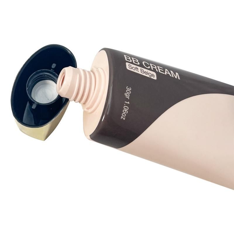 Cosmetic Packaging Empty PE/Aluminum Tube Lipglossy Facia Bb Cream