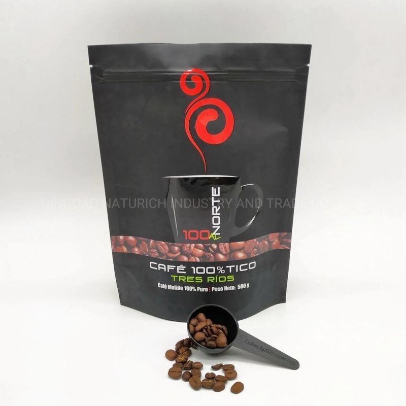 500g Stand up Coffee Bag with Valve Packaging Bag with Zipper/500g Mylar Bag