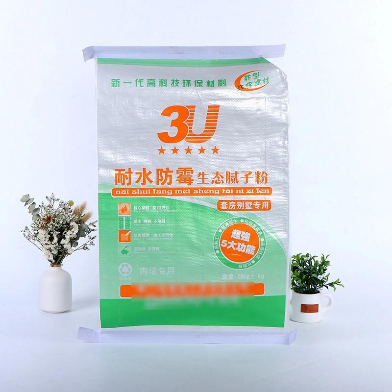 Bag, Plastic Bag, Packaging Bag, PP Plastic Type Polypropylene Woven PP Valve Cement Bags 50kg