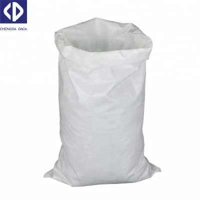 White PP Woven Sugar Wheat Flour Bag Lamianted Polypropylene Woven Sacks for Corn Seed Animal Feed