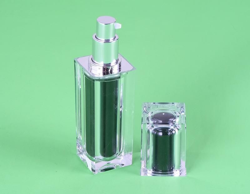 20g 30g 50g 15ml 30ml 50ml 100ml Empty Acrylic Plastic Cream Jar and Bottle Set