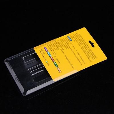 High Quality Custom Slide Blister Packaging with Paper Card for Electronic