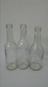 Clear Glass Bottle Packaging for Liquor