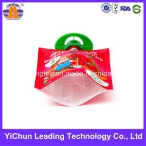 Customized Recyclable Printing Stand up Spout Juice Packaging Pouch