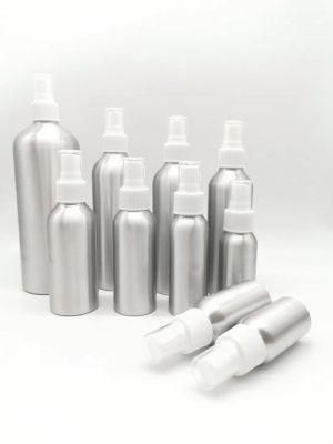 Customized Printing Pure Cosmetic Aluminum Bottles with 24/410 28/410 Caps