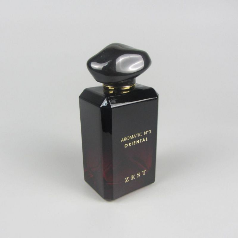 100ml Luxury Bottles Wholesale Black Perfume Glass Bottles for Sale
