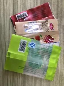 Back Sealed Tea Custom Printed Heat Seal Plastic Bag for Sale