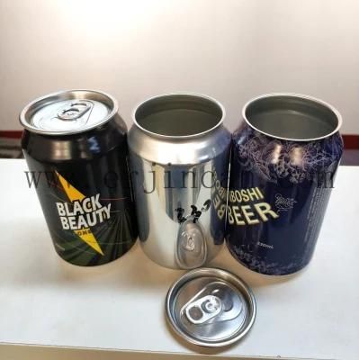Cylindrical Printing Aluminum Beverage Can 330ml
