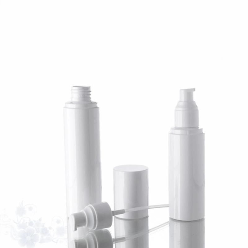 Low MOQ White Custom Logo Cosmetic Makeup 60ml 100ml Plastic Pet Mist Hair Body Spray Bottle