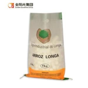 J25 Printed BOPP Woven Bag Flour Rice Feed Grain Sand Fertilizer PP Woven Bag