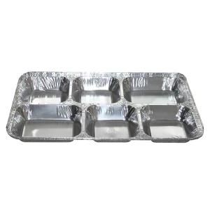 3 Compartments Aluminum Foil Container