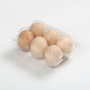 6 Hole Plastic Pet Blister Egg Tray for Sale