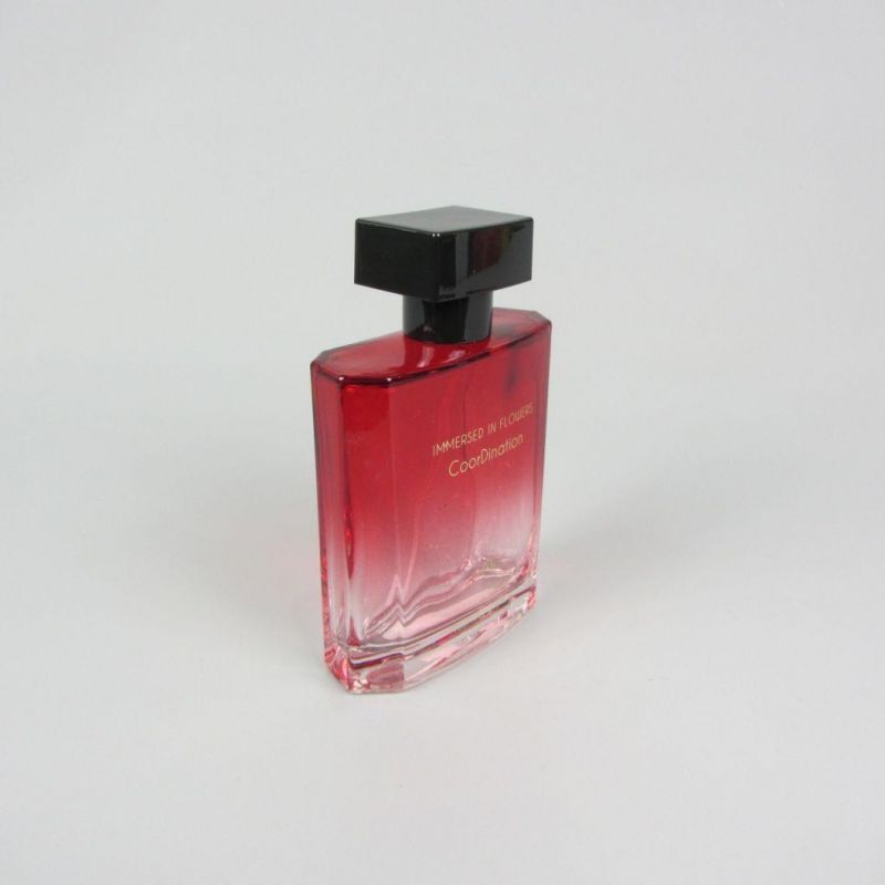 30ml 50ml 100ml Square Atomizer Spray Luxury Glass Perfume Bottle
