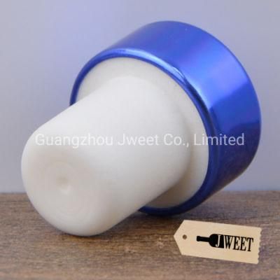 Blue Synthetic Cork Stopper for Tequila Brandy