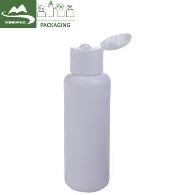 Hot Sale Clear Cylindrical Pet Plastic Shampoo Bottle with Plastic Screw Cap