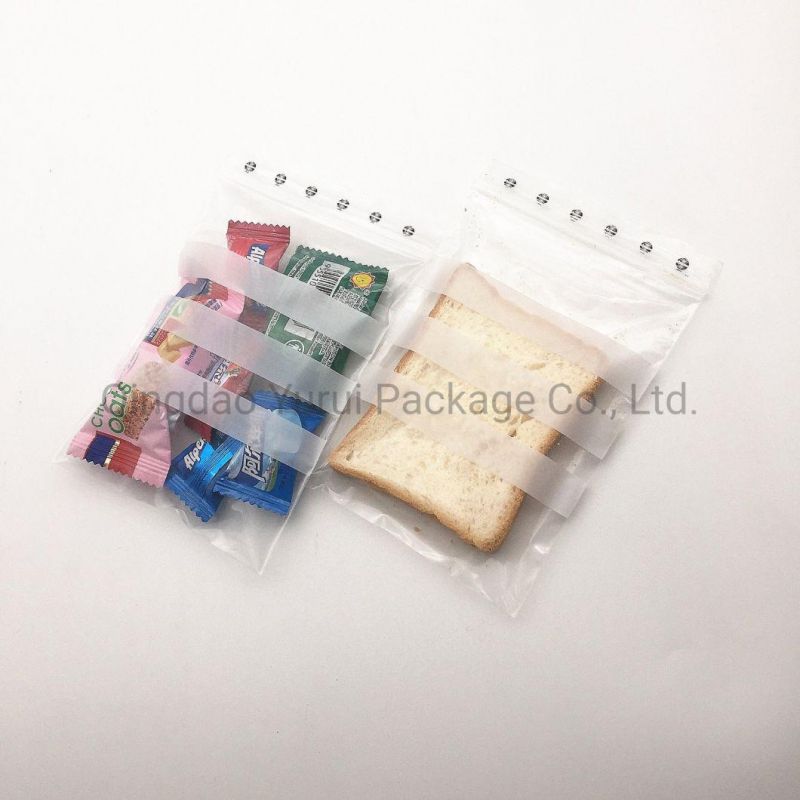 LDPE Writable Zip Lock Back Writeable Zip Lock Bag