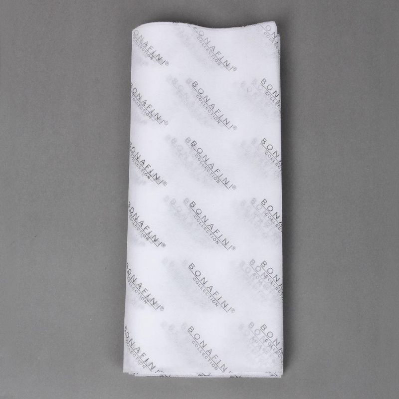 High Quality Black Tissue Wrapping Paper for Packaging Custom Tissue Paper Custom Logo for Clothing Shoes Wine Flower Packaging