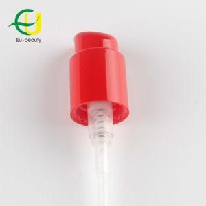 24/410 Clear Red Cream Sprayer Pump