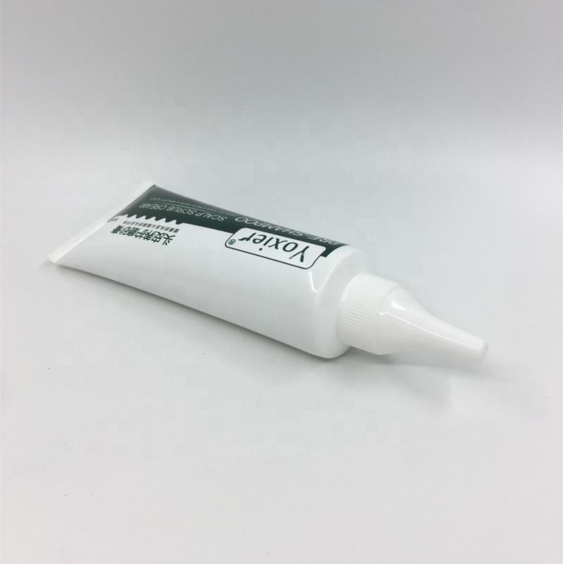 Plastic Squeeze Tube with Long Nozzle for Pre-Shampoo