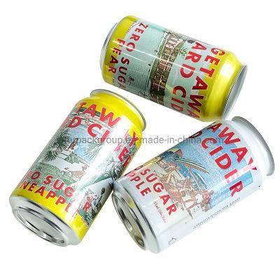 Wholesale Food Grade Empty Customized Aluminium Beverage and Beer Can Lid Can 330ml