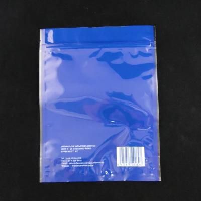 High Quality Customized Printed Wood Chip Zipper Bag
