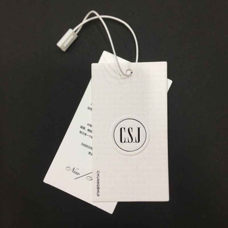 Custom Various Paper Card Hangtags for Clothing