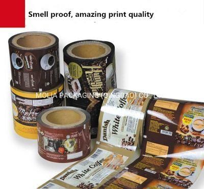 Wholesale Eco-Friendly Colorful Print BOPP Plastic Laminated Packaging Roll Film