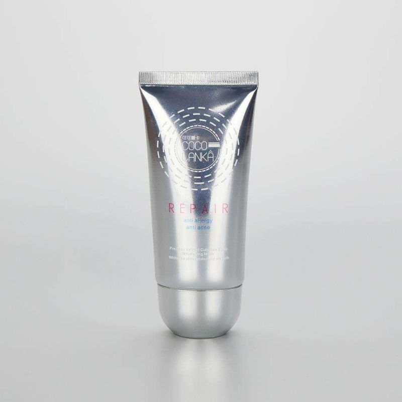 High Shiny Oval Abl Sunscreen Lotion Cream Cosmetic Plastic Tube