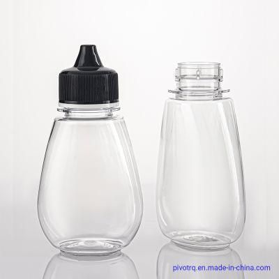 250g 350g 380g 500g 600g Plastic Honey Syrup Squeeze Bottle