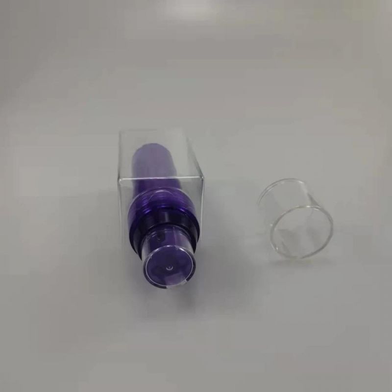 Custom Square Double Tube Bottle Mixed Emulsion Double Pump Core Pressing Essence Bottle