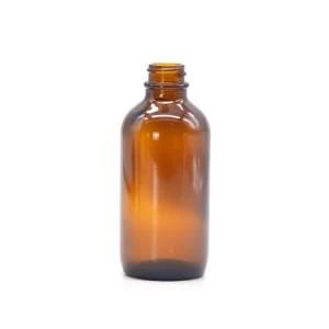 Amber Cosmetic Bottle Bottles Alloy Dropper Glass