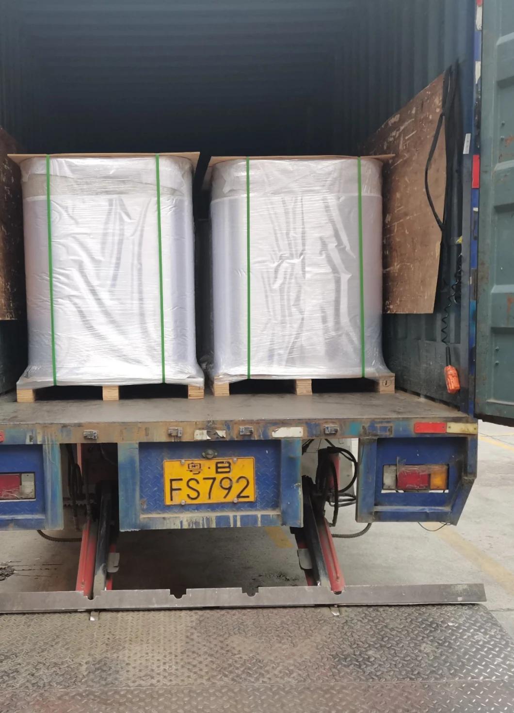 Self Adhesive Sticker Label Materials Custom Size Coated Art Paper, Bond Paper Glue Sticker Paper Roll