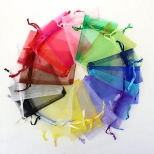 Stock Jewelry Packing Drawstring Organza Bag