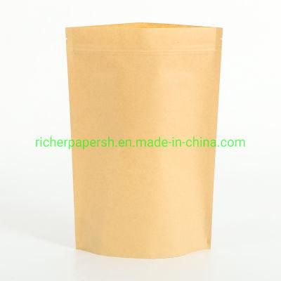 Food Graded Kraft Paper Bag Eight-Sided Paper Bag