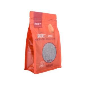 Brc Manufacture Custom Food Packaging Bag with Zipper Transparent Window for Mushroom Ganoderma Nylon Food Packaging Bag with Zipper