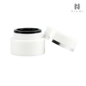 5g Eye Serum Jar White Double Wall PP Cream Jar Small Size Jar Container