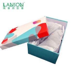 Colorful Paper Corrugated Packaging Paper Box Customized Size for Shoe Shipping