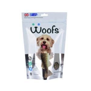 Biobase Recycle Packaging Pet Food Snack Fruit Printed Zipper Food Packaging Ziplock Laminated Paper Zip Lock Bag