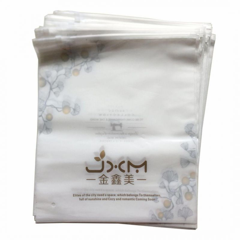 OEM CPE Zipper Bag for Clothing Packaging Bags Poly Bag