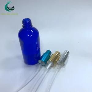 Practical Amber Clear Green Blue 30ml 50ml Glass Dropper Bottle with Lotion Pump Cap