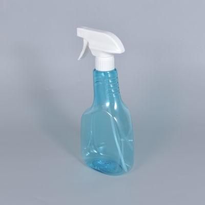 Empty 500ml Pet Plastic Trigger Spray Bottle for Liquid Detergent